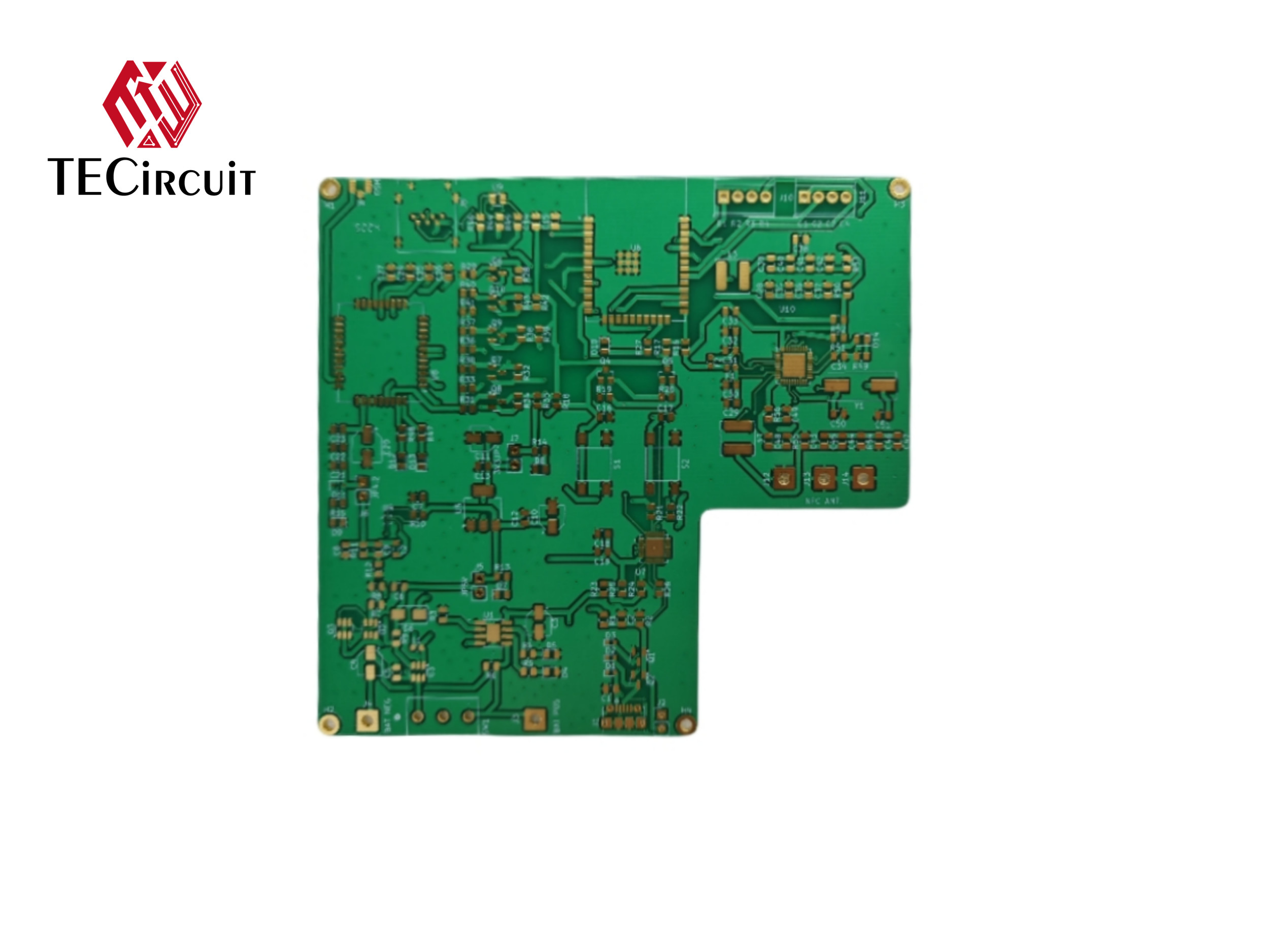 2 Layer PCB Board Rigid FR4 TG135 Printed Circuit Board For POS Machine