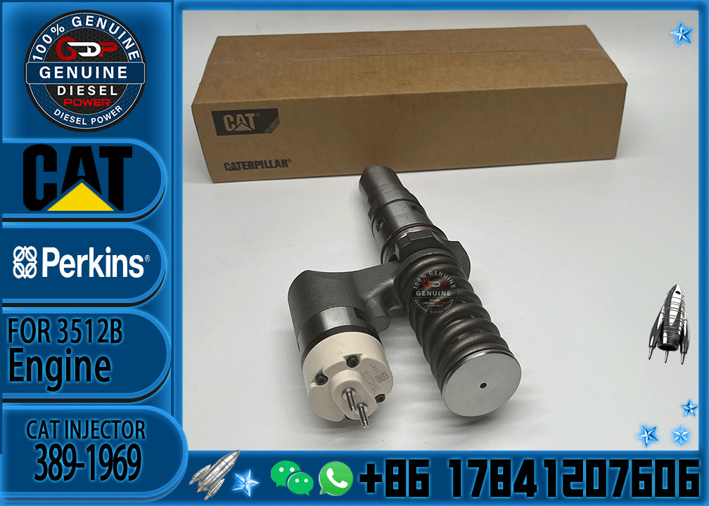 New Diesel Fuel Injector 250-1302 389-1969 10R-1303 386-1754 for 3512B Excavator 3512C 3516B 3516C