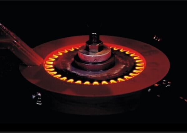 Gear / Shaft Surface Quenching Induction Heating Equipment 100KW High frequency
