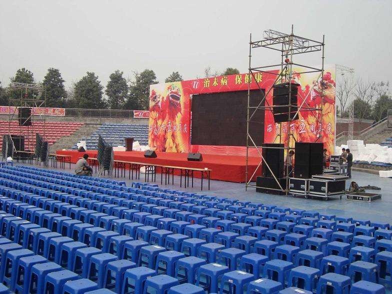 Mobile Full Color 32x32 Led Matrix Display Fireproof ​Front Installation