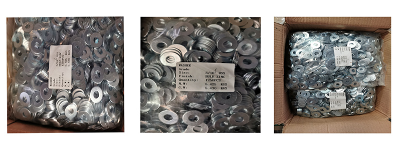 Steel Galvanized Fasteners and Hardware Washer Nuts Flat Washer DIN9021