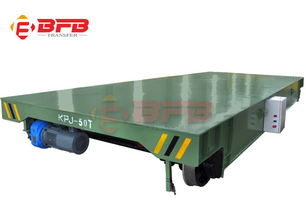 Free Walking Motorized Mold Car Transfer 20 Ton Mould On Rails Cable Power Supply