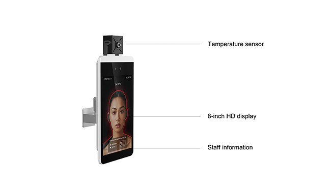 Medical Infrared Forehead Thermometer Digital Facial Recognition Temperature