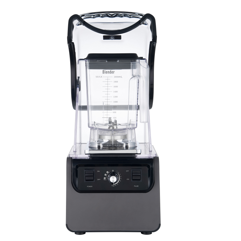 2.0L Commercial Blender with Variable Speed and Unbreakable PC Jar Push Button Controls