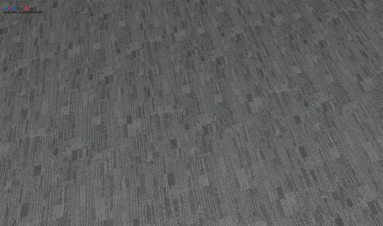 Grain Carpet Vinyl Flooring 5.5mm Grey Jump Color Unilin Click GKBM LS-T012