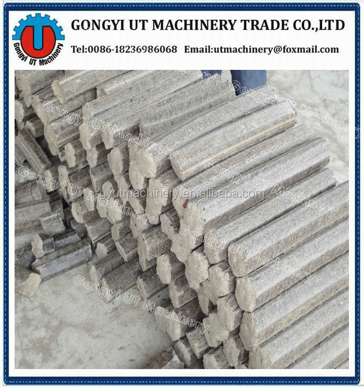 1.2T Multi Function Wood Briquetting Machine for Solid Briquettes from Biomass Waste