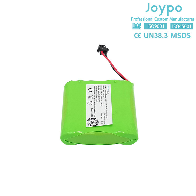 Customized Rechargeable ICR 18650 Li Ion Battery Pack 14.4V 2600mAh 4S1P