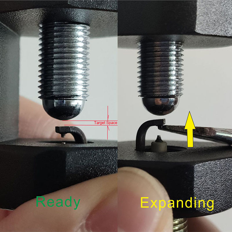 Gapping Tool of Spark Plug Electrode Tuning Gapper Tool 10mm 12mm 14mm Precision Spark Plug Gap Tool