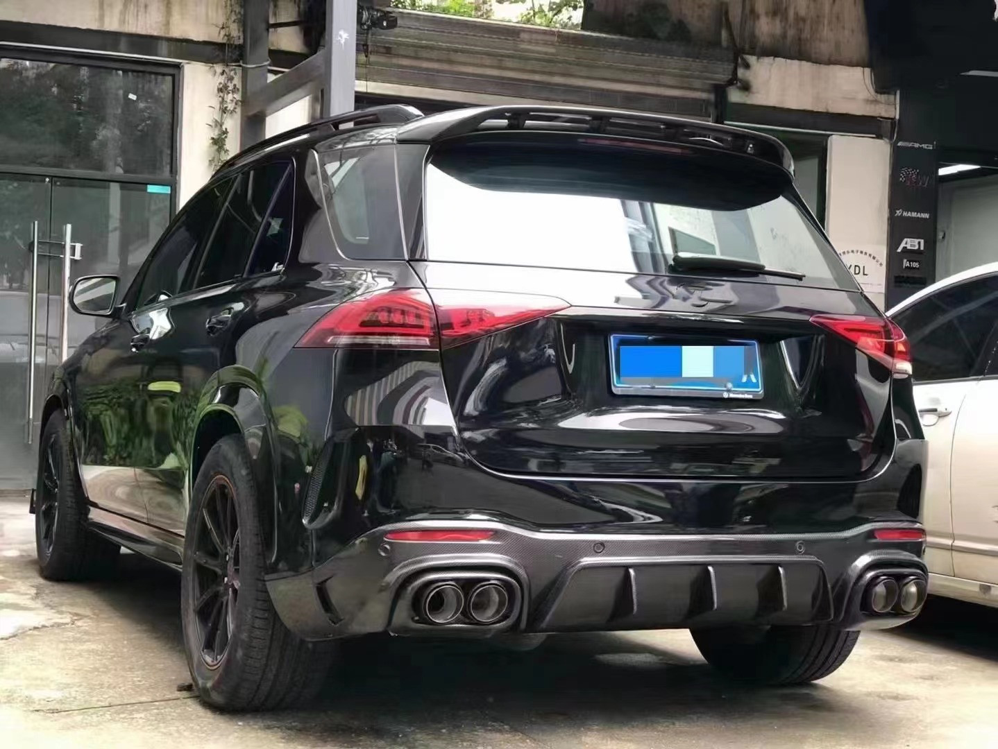 For 2020-2022 Mercedes GLE Carbon Fiber Body Kit GLE GLE Coupe Upgraded for Bras-style Carbon Fiber Body Kit