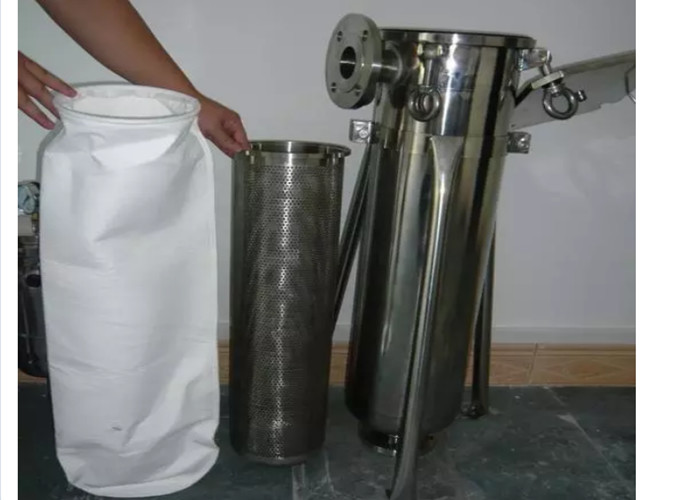 Professional SS Cartridge Filter Housing Size Customized For Water Purification
