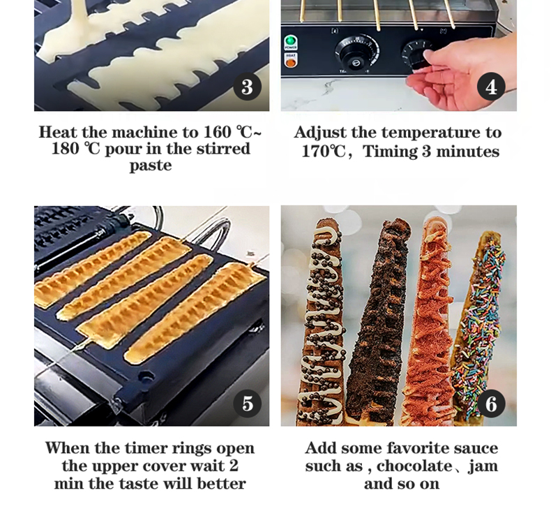 Christmas Tree Snack Making Machine with Open Mouth Taiyaki Function Waffle Maker