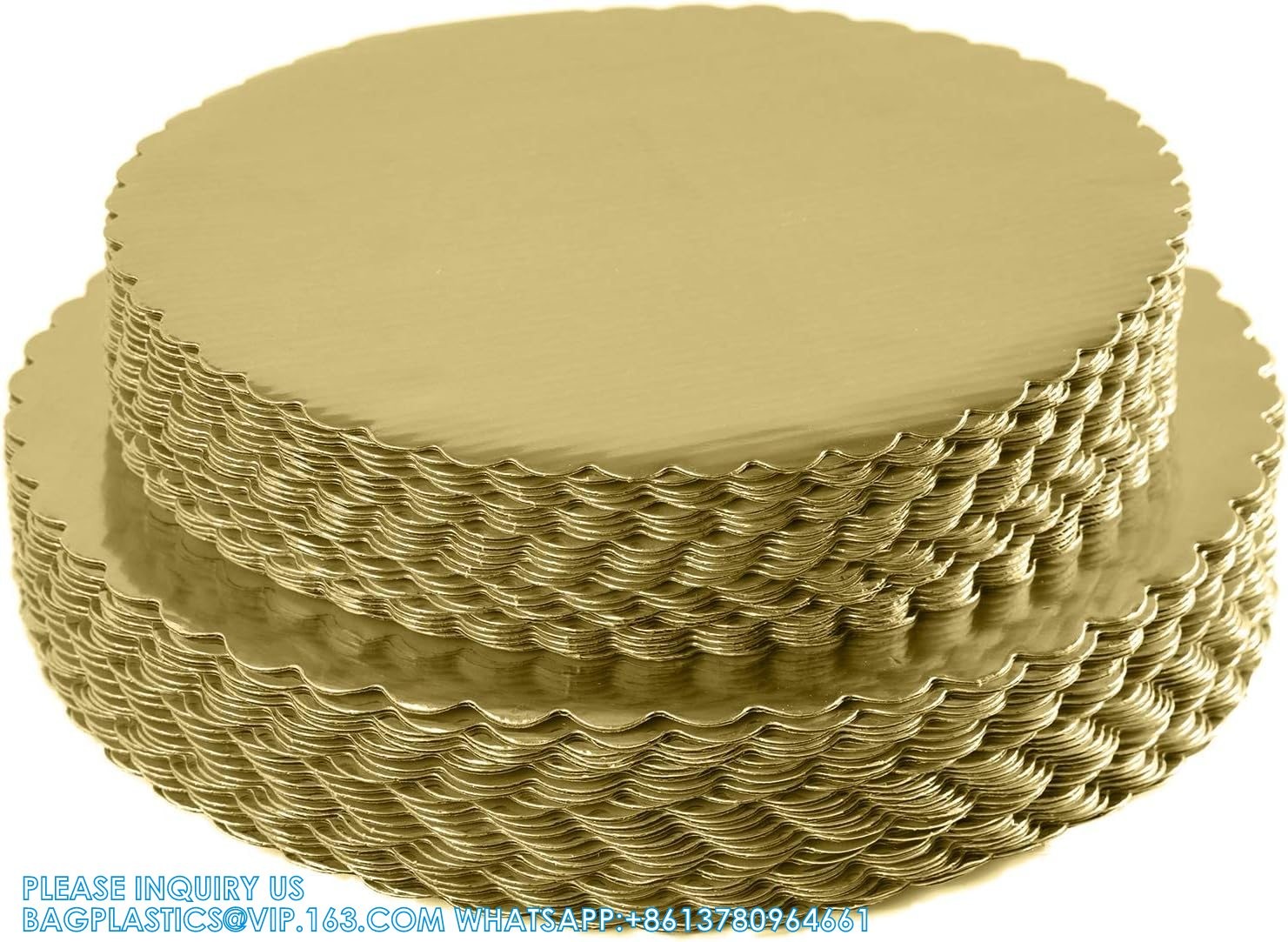 Cake Board Rounds, Circle Cardboard Base Boards, 8, 10 And 12-Inch. Perfect For Cake Decorating, 10 Of Each Size