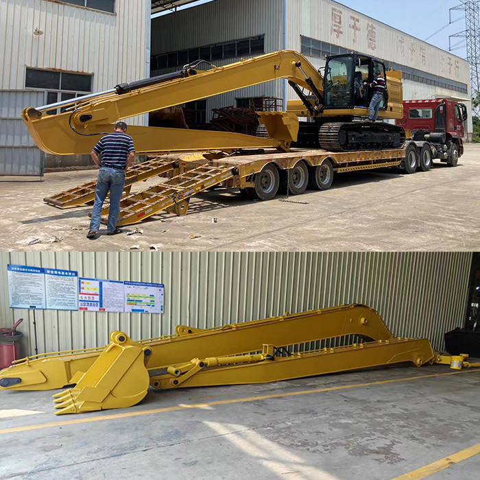 24m Extension Excavator Boom Arm 30-35ton For Hyundai Kobelco Kubota