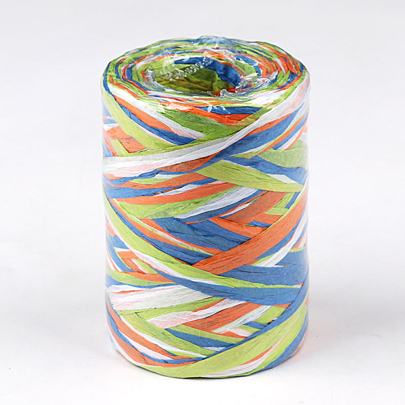 Craft Paper Rope Diy Raffia 100m Christmas Braided Paper Rope