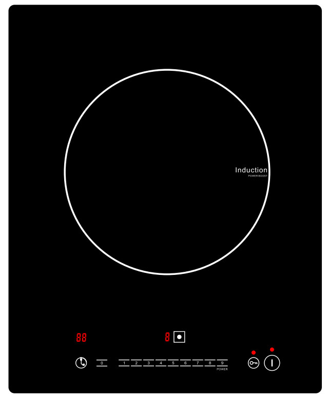 Simple Control 380x310 Single Burner Induction Cooker