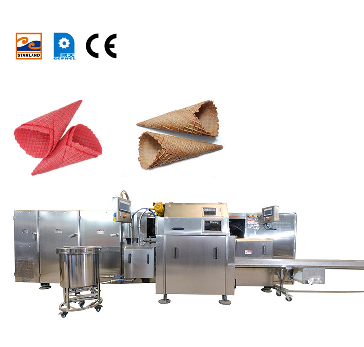 Fully Automatic Ice Cream Cone Making Machine 61 Practical Wear Resistant Baking Templates