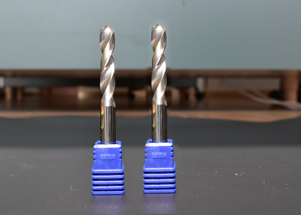 Wood Drilling Tialn Coating 60mm Solid Carbide Drill Bit