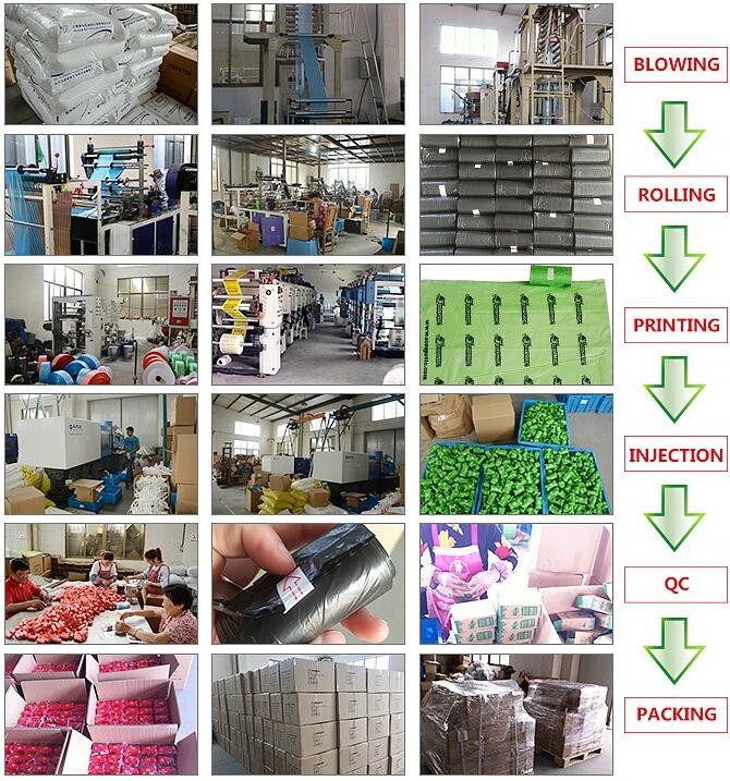 High Quality Eco-friendly Degradable Fashion With Printing Doggy Pet Dog Waste Poop Bags, Eco friendly pet dog waste poo
