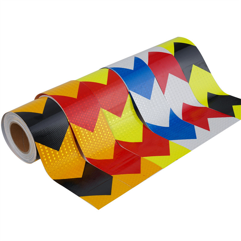Self Adhesive Reflective Film Traffic Safety Vehicle Reflective Warning Tape