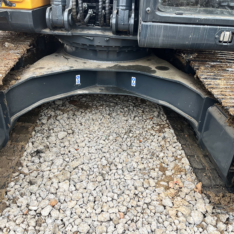Hyundai 215 Used Crawler Excavator 0.9m3 Bucket Capacity 110KW Rated Power
