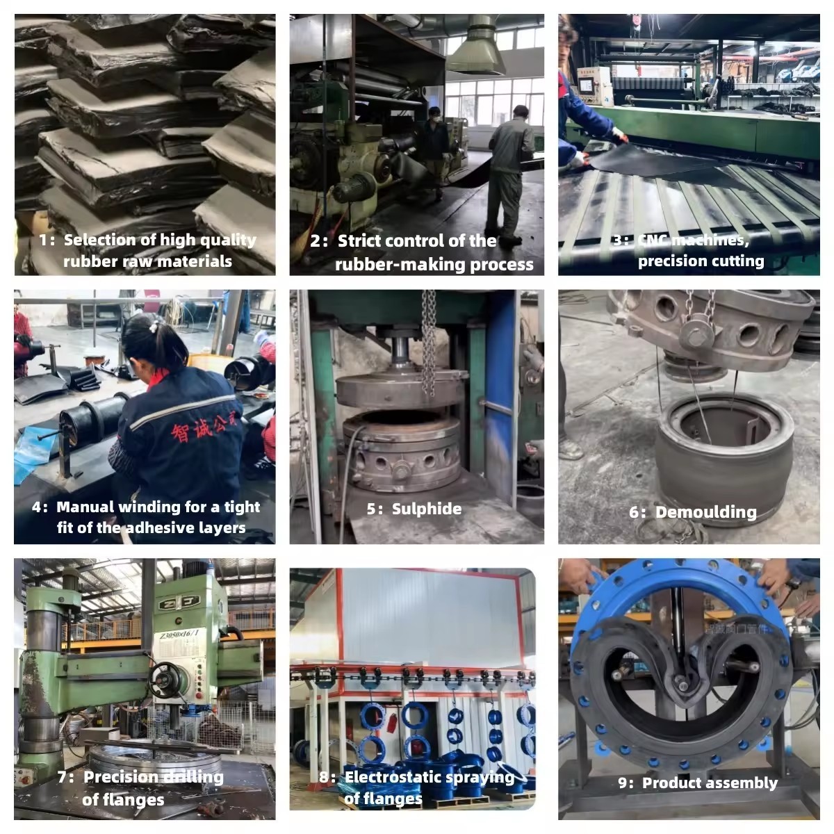 Double Sphere Rubber Expansion Joint Ansi 150lb Din Pn16 Epdm Carbon Steel Flanged Elastomeric