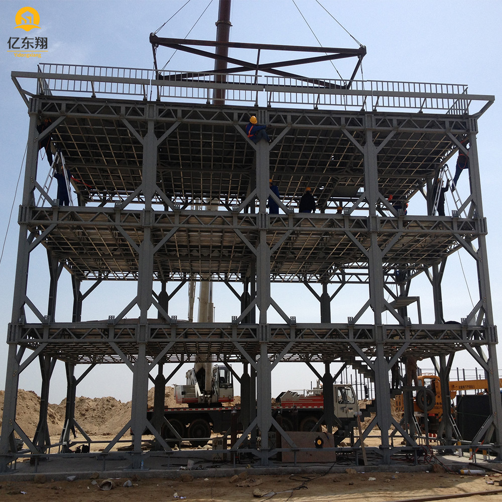 Durable Multi Storey Steel Building Construction Steel Frame Apartment Building