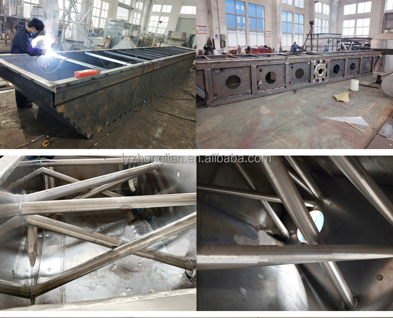 fluid 100kg dryer drying machine laboratory fluidized bed freezer