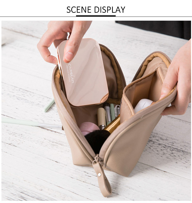 Travel Small Clutch Pouch Makeup Cosmetic Zipper Bag