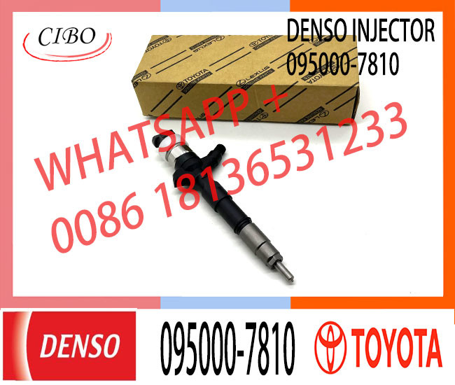23670-30120 095000-7810 Diesel fuel Common Rail Injector Assembly 23670-30120 095000-7810 For T-oyota Dyna