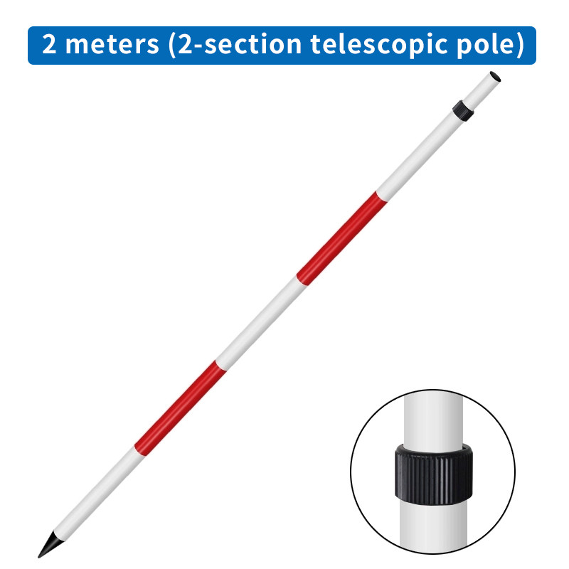 1M 2M 3M 4M 5M Prism Pole Surveying Survey Poles GPS Surveying 1m/2m/3m/4m/5m Pole
