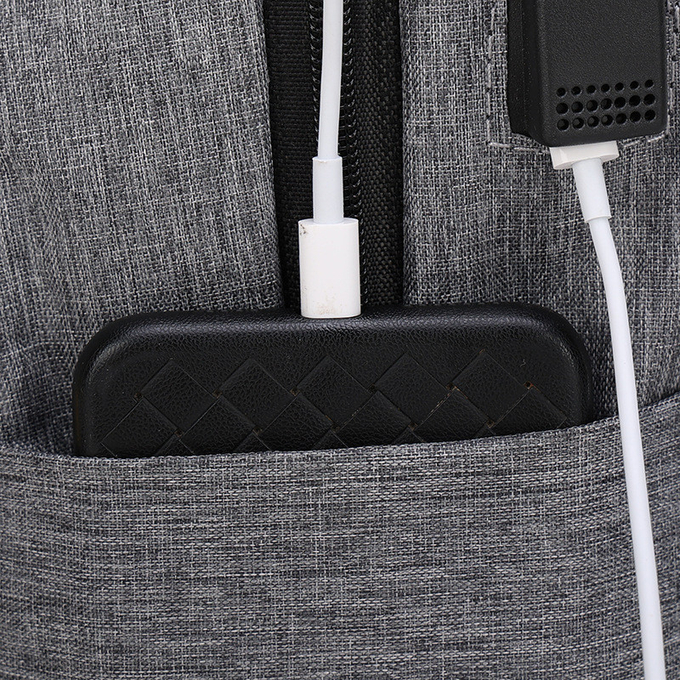 Waterproof Three In One Backpack Nylon Computer Backpack Set With USB