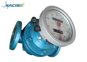 Buy cheap DN10 - DN200mm Oval Gear Flow Meter , High Accuracy Heavy Oil Flow Meter product