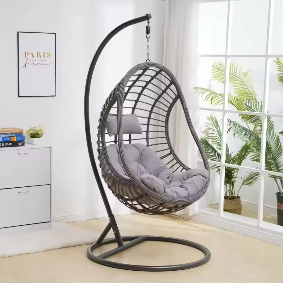 2 Years for Rattan Outdoor Garden Furniture Bird's Nest Balcony Rattan Chair Swing