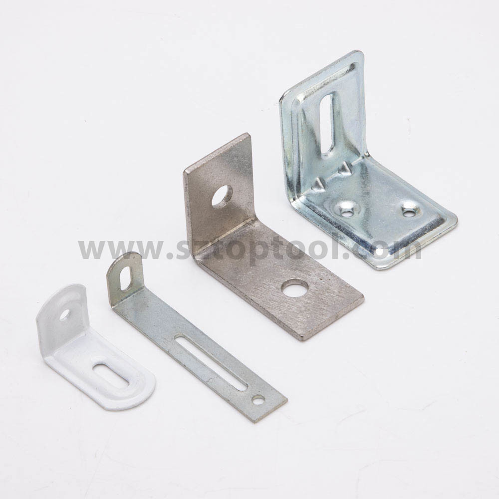 L Type Brackets Stamped Sheet Metal Parts Custom Sheet Metal Stamping