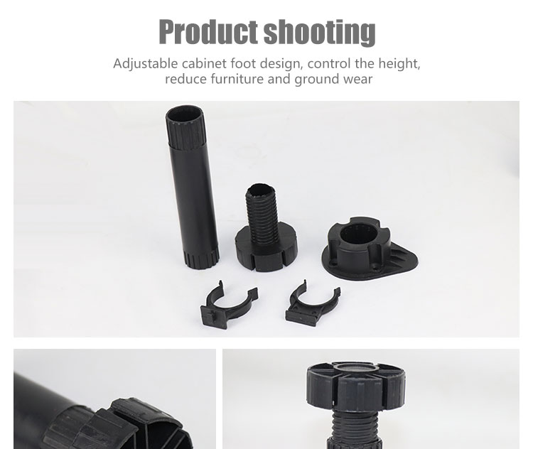 Modern Design PVC Skirting Line with Durable Waterproof PVC Feet and Supporting Leg