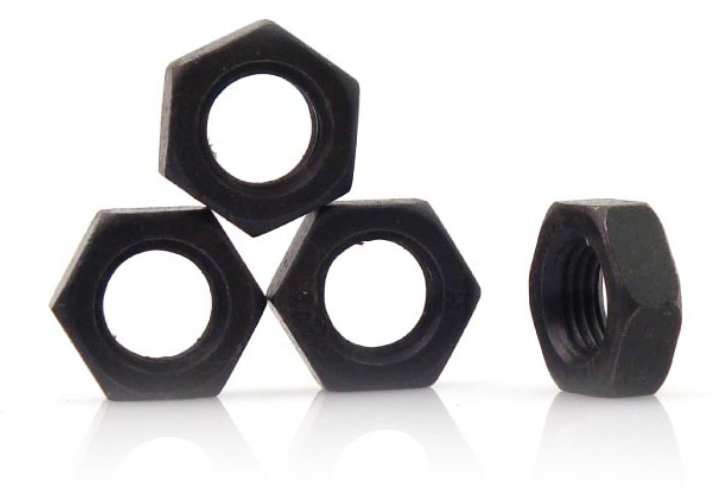 Black Oxide Hexagon Thin Nut DIN439 Hex Nut Blacken