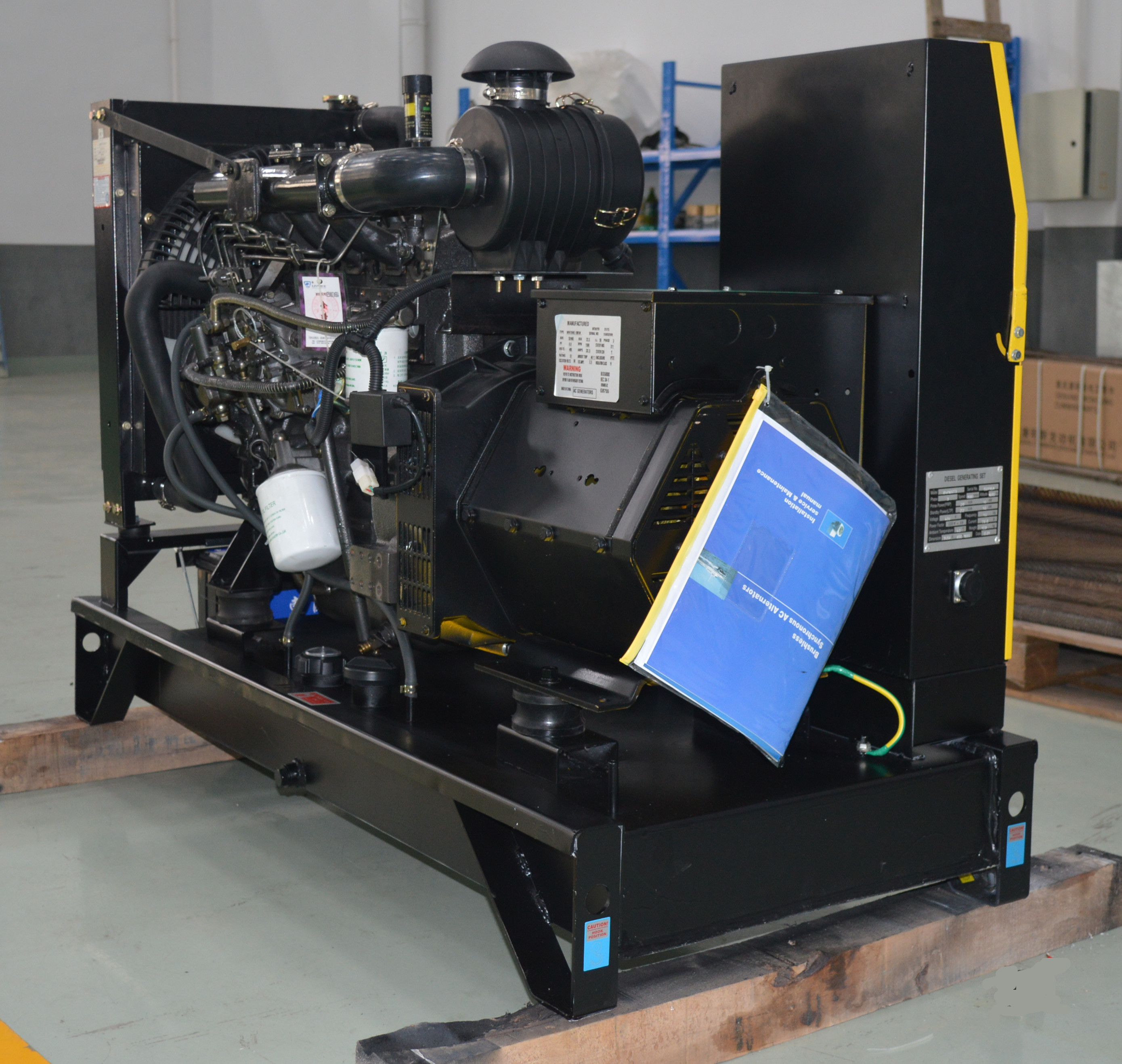 Electric Open Type Diesel Silent Generator Stamford Meccalte Leroy Somer