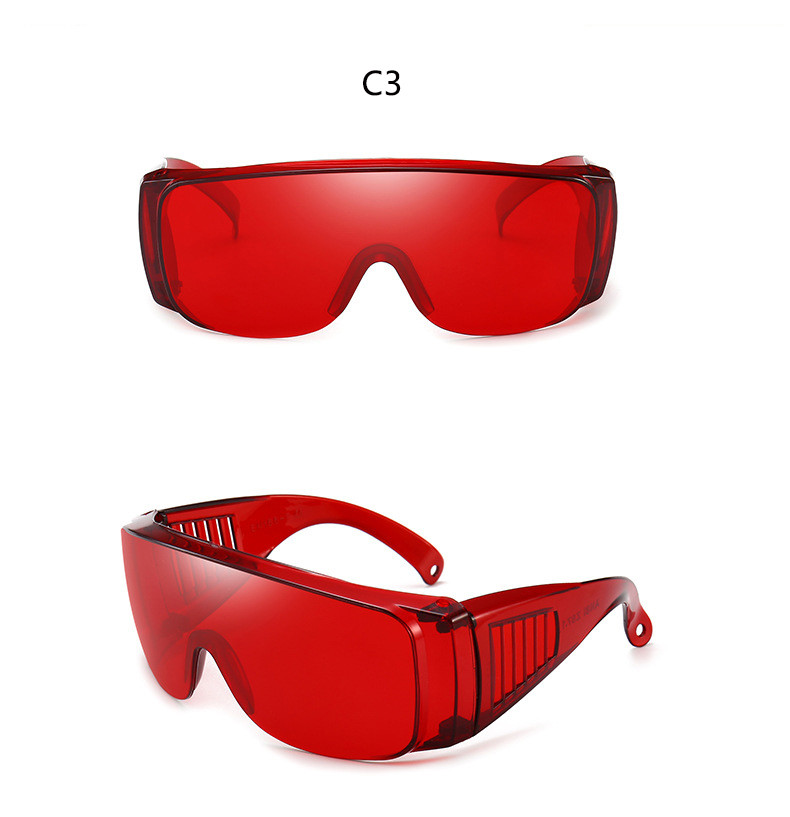 Transparent Lens Oversized Sunglasses UV400 38g Windproof Goggles