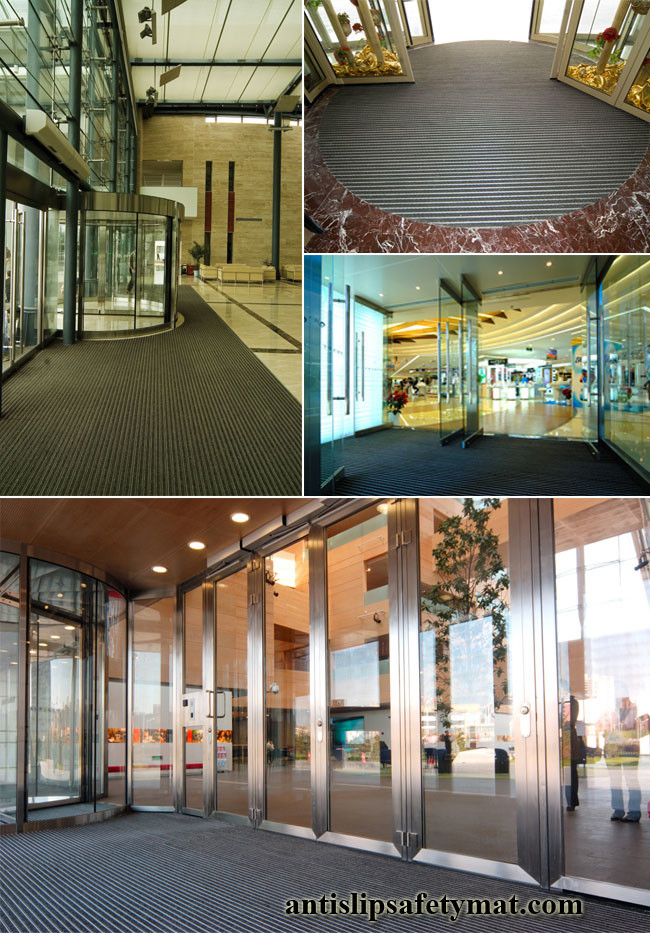 Aluminium Alloy Anodized Royal Non Slip Entrance Mat Dirt Removal