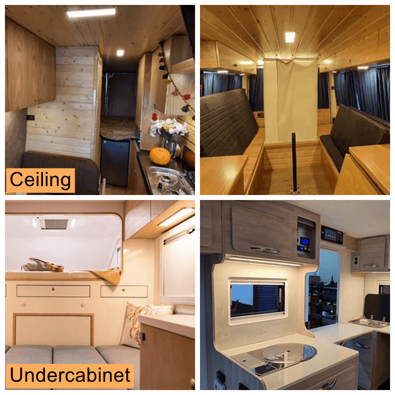 Caravan Slim Flat Led Panel 8W 4000K Ultra Thin Flat Panel Led Lights