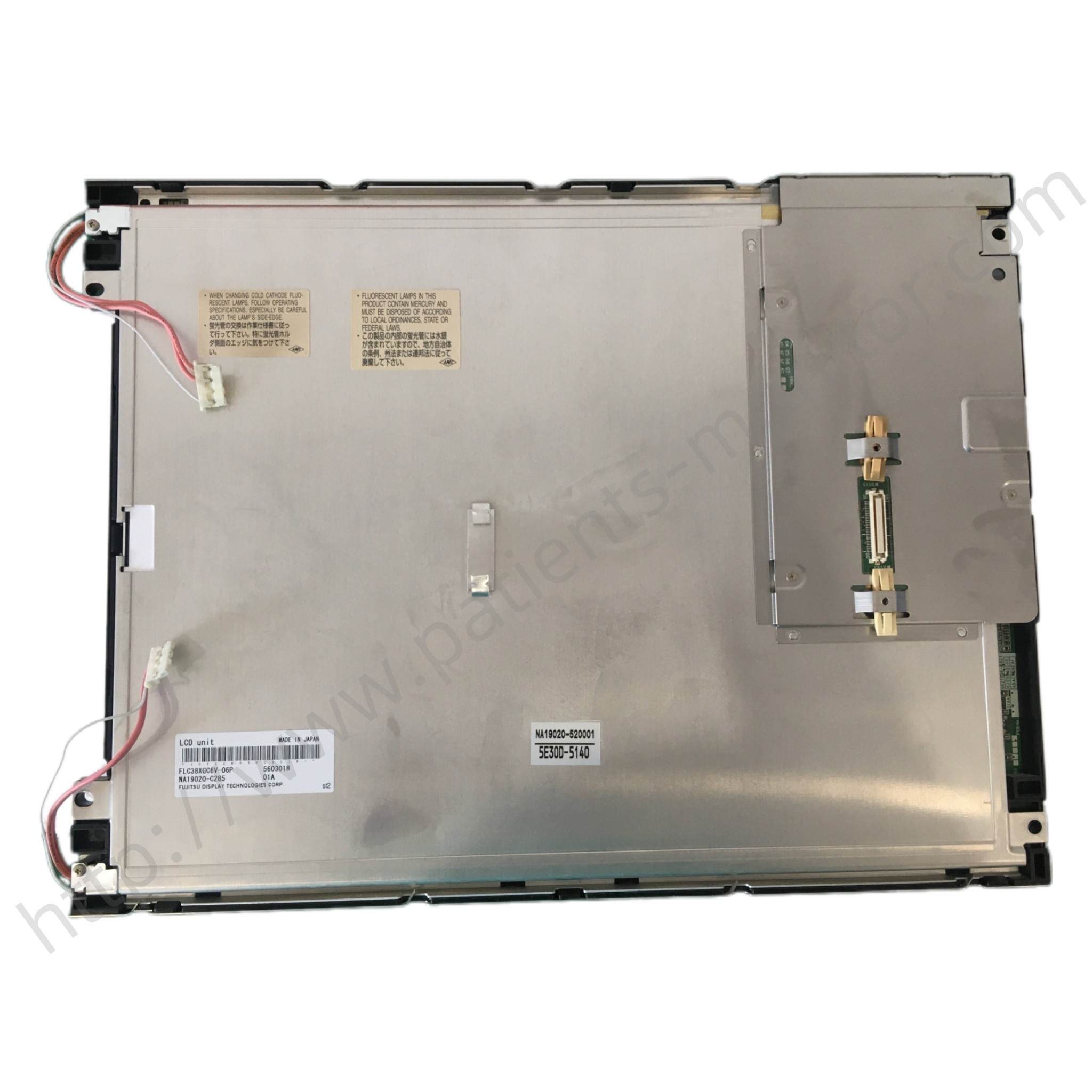 PHiliph MP60 MP70 Patient Monitor Parts LCD Display Screen Assembly Kit FLC38XGC6V-06P NA19020-C285