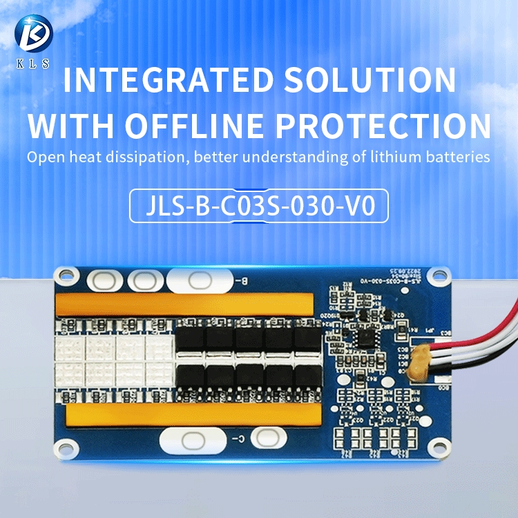 Li-Ion 3s 12.75v 5-80A Lithium Battery Pack Bms With Balance For Solar Street Light