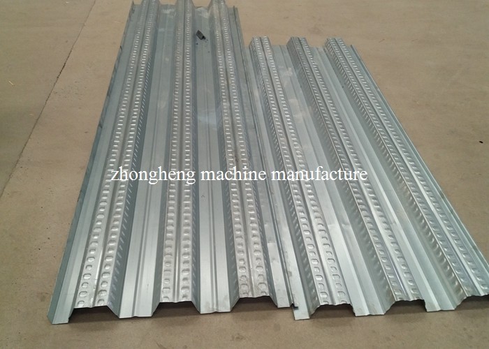 22KW Gearbox Drive Metal Deck Roll Forming Machine With 5T Hydraulic Uncoiler