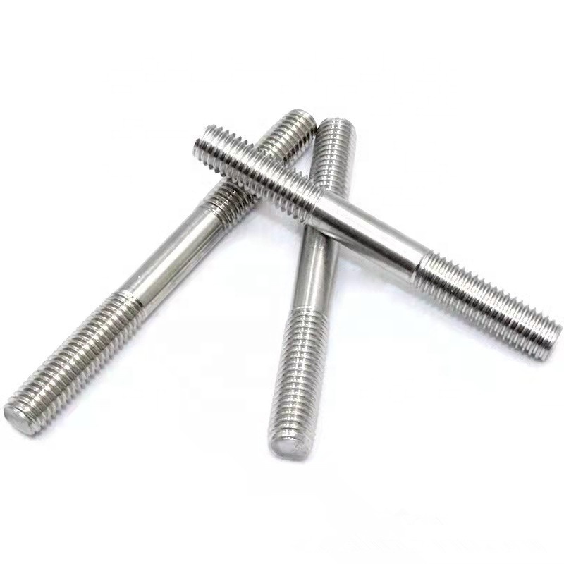 ASTM A193 Grade Uns S32750 S32760 Metric Studs b1 1.25d for Duplex Stainless Steel AISI 2507 F53 F55 Double End Bolt