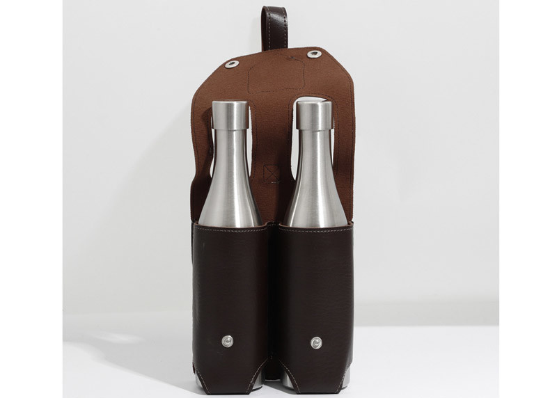 Durable Kitchen Household Items 500 700 Ml Stainless Steel Wine Bottle Set Single Layer