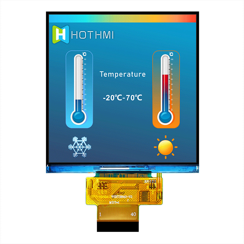 4 Inch 480x480 Dots Square TFT LCD Display Sunlight Readable SPI RGB ST7701S