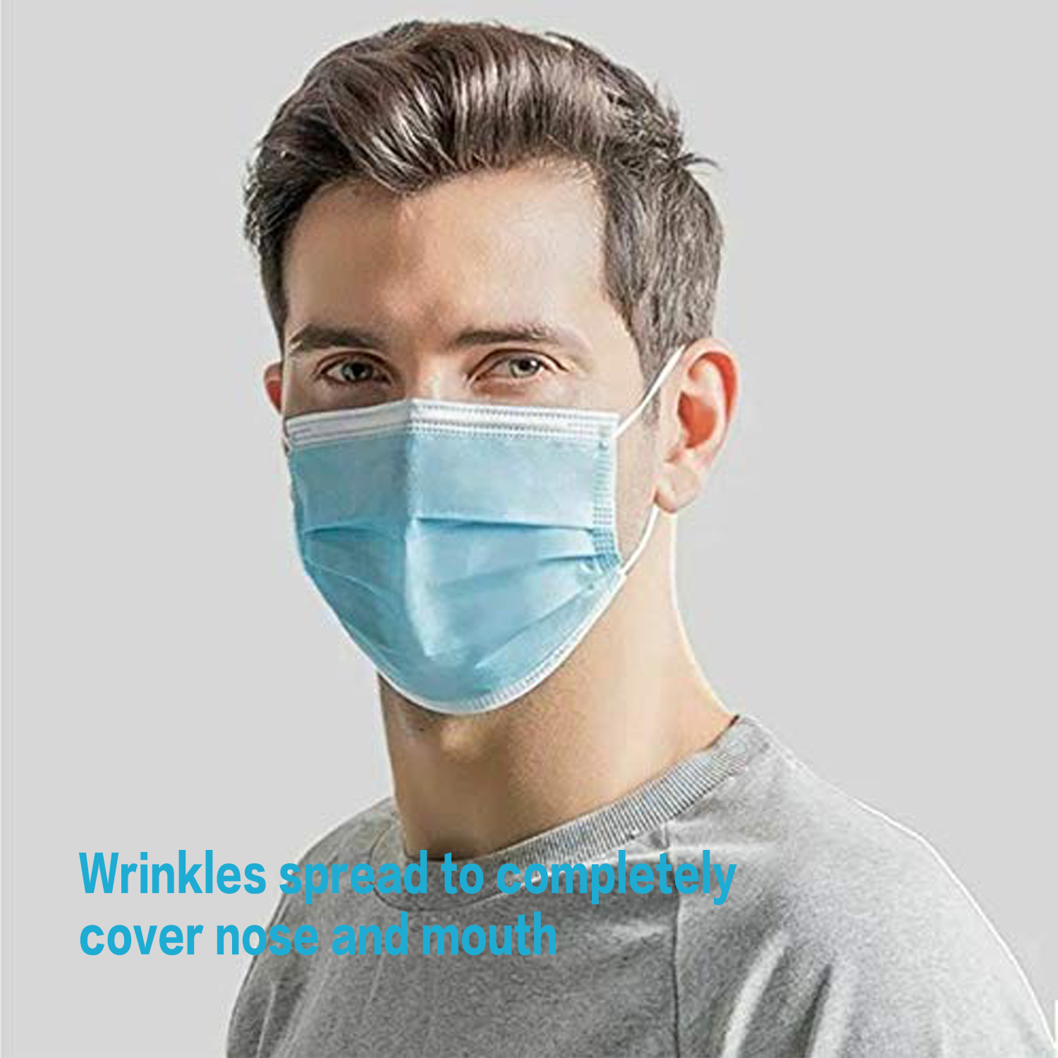 Non Woven Dispsoable Face Mask Virus Protective Earloop Doctor Mouth Mask
