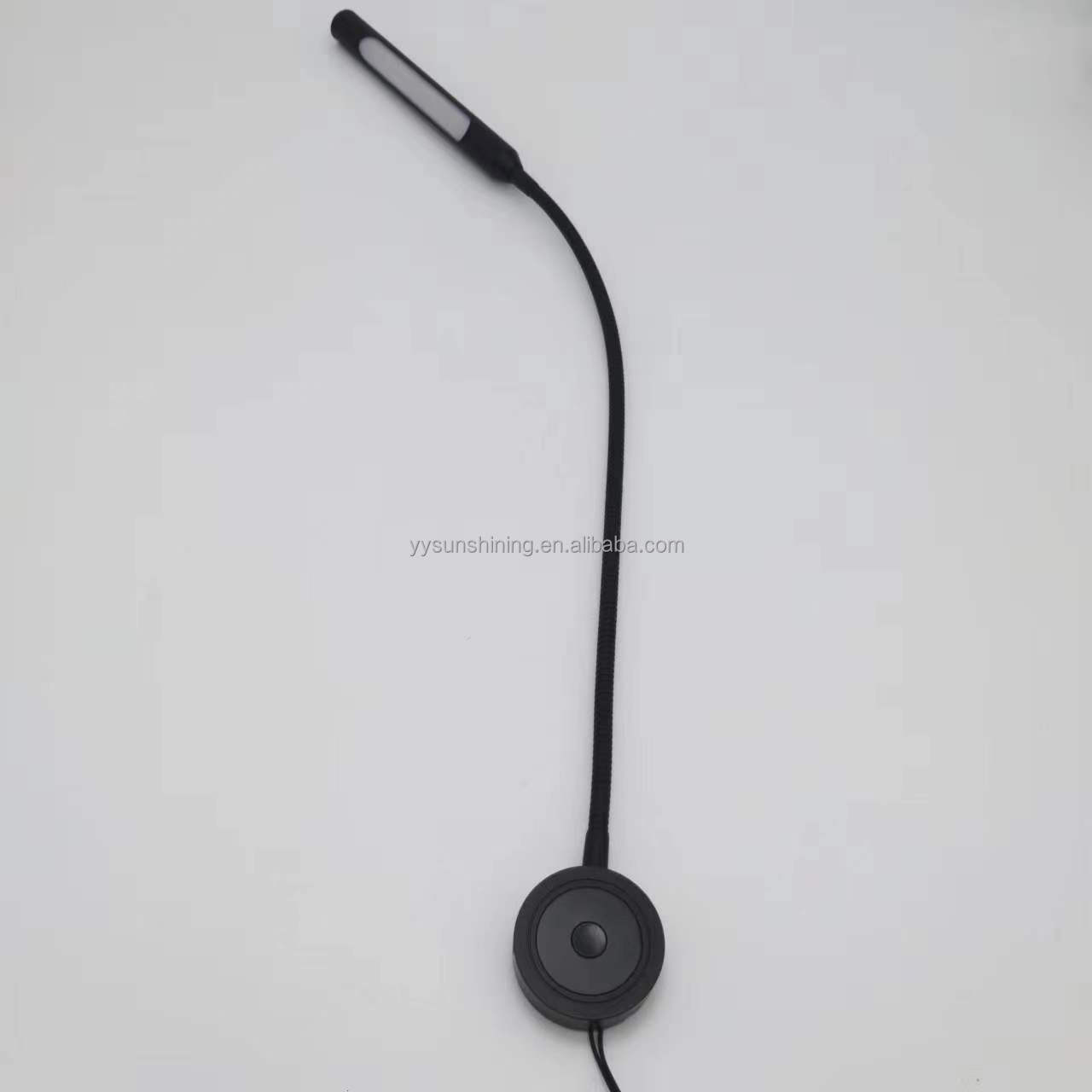12v USB Gooseneck Reading Light for Bedside Table and Book Reading in Living Room