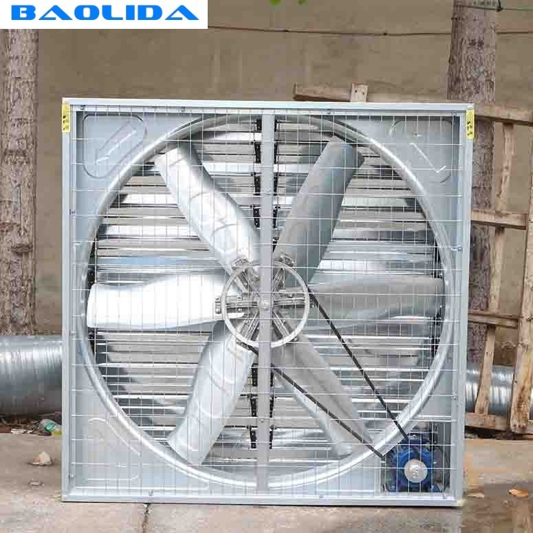 Fan And Pad Greenhouse Cooling System Increase Air Cycle Easy Installed