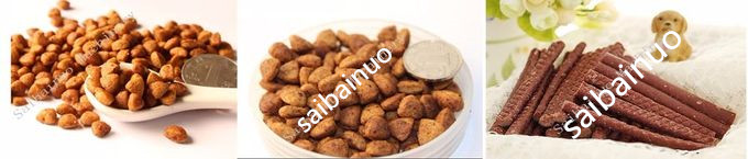2-3t/H Dry Pet Food Processing Line Adopts Corn Flour Raw Materials